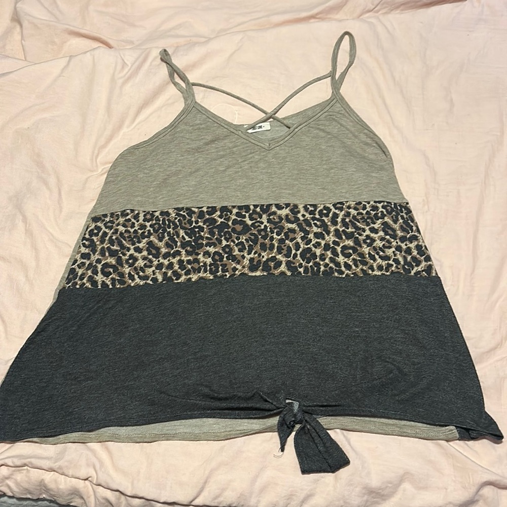 Leopard tanktop